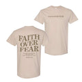 Faith over fear christian hoodie ,Christian Sweatshirt Jesus trendy Verse and T-shirt Classic Crewneck Menswear Top