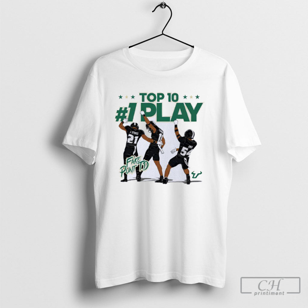 Fake Punt Td Usf University Of South Florida Ncaa Football Shirt