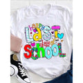 [Machine Washable] Women'WB shield Casual Teacher T-Shirt | Short Sleeve, Round Neck | Machine Washable | Women |...