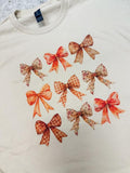 Fall Bows Graphic Top T-Shirts, Hoodie, Sweatshirt | RetroVerseTees.com