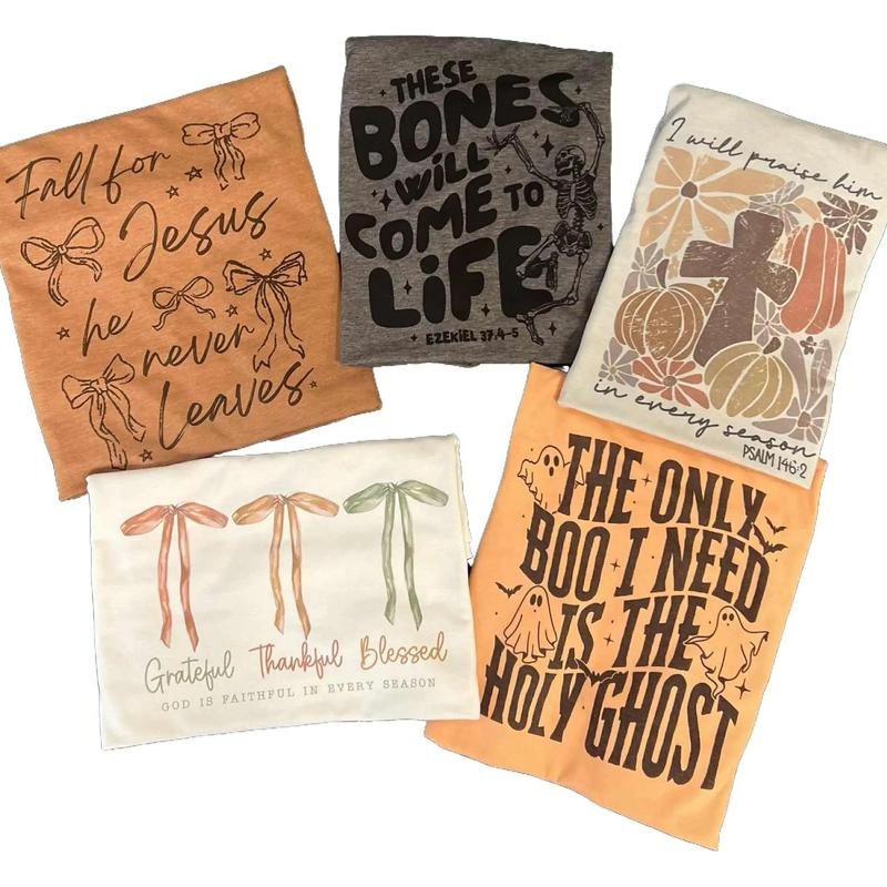 Fall Christian Tee Collection - BUY ONE OR BUY THEM ALL Christian Shirts Hoodie, Sweatshirt | RetroVerseTees.com