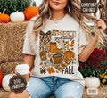 Fall Collage Comfort Colors, Trendy Women's Autumn Tshirt Hoodie, Sweatshirt | RetroVerseTees.com