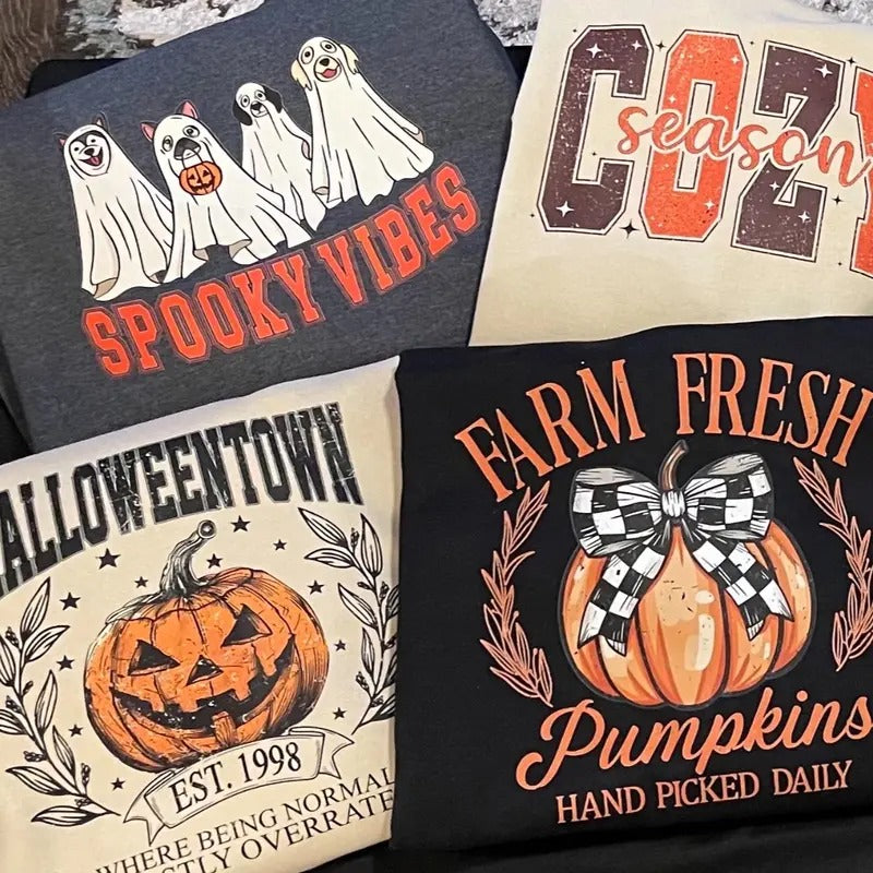 2 for $38 Surprise Halloween/Fall Crewnecks! T-Shirts, Hoodie, Sweatshirt | RetroVerseTees.com