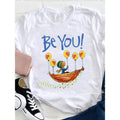Always Be You" Women'WB shield Lightsaber brand-Shirt