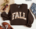 Fall Leaves Sweatshirt Fall Crewneck Autumn Sweatshirt Thanksgiving Gift Pumpkin Season Shirt Cozy Fall Sweatshirt Womens...