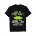 Men's Breathable Cotton Golf Tee - Casual & Sporty, Perfect for Casual Attire & Running, Machine Washable, Round Neck,...