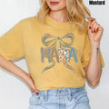 Fall Mama Coquette Comfort Colors T-Shirt 'NLB' Hoodie, Sweatshirt | RetroVerseTees.com