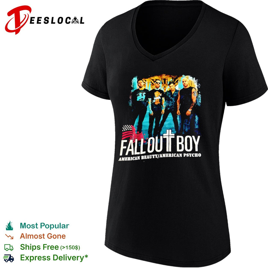 Fall Out Boy American Beauty American Psycho Band shirt