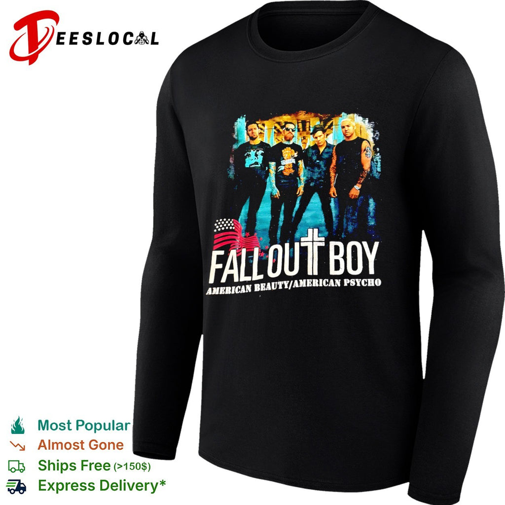 Fall Out Boy American Beauty American Psycho Band shirt