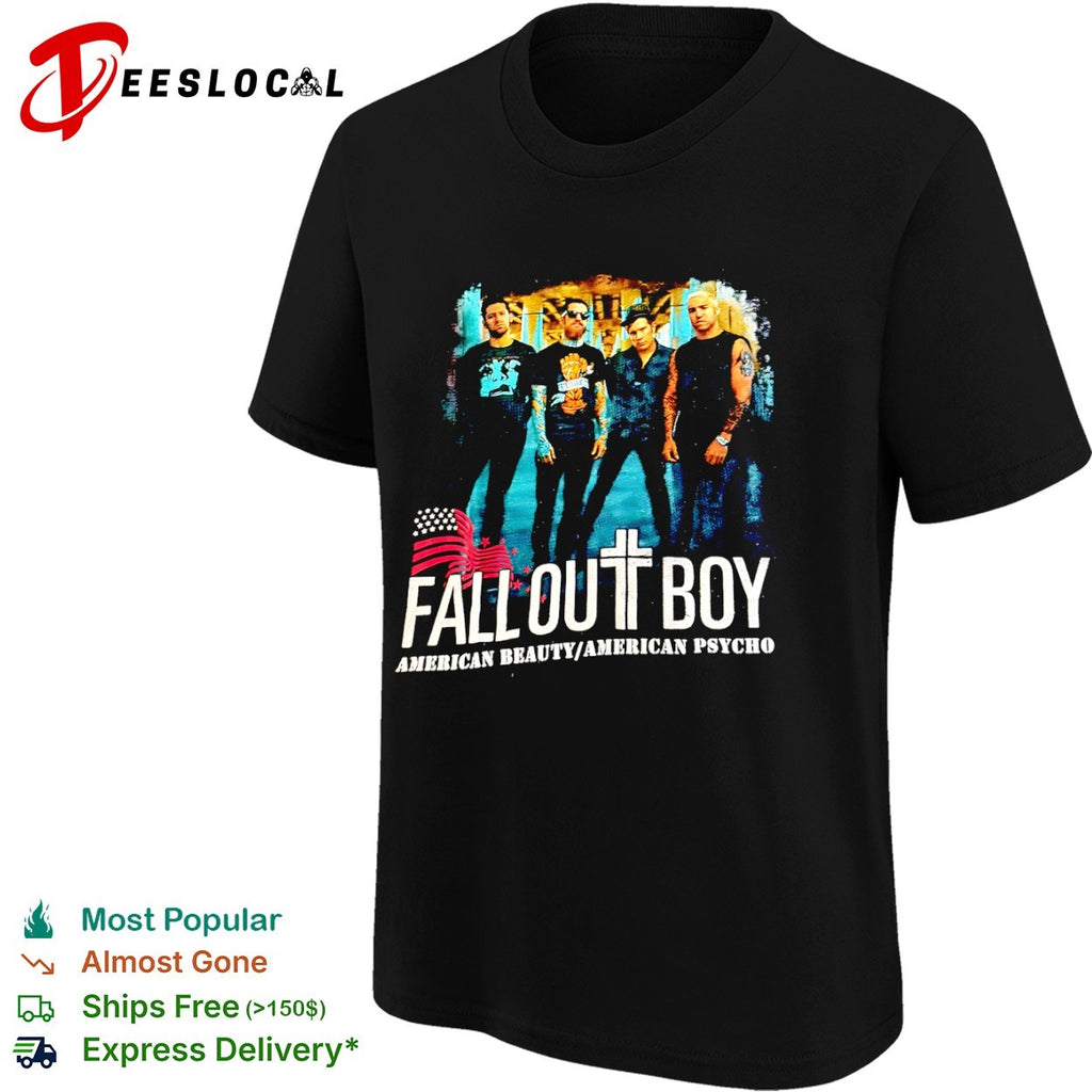 Fall Out Boy American Beauty American Psycho Band shirt
