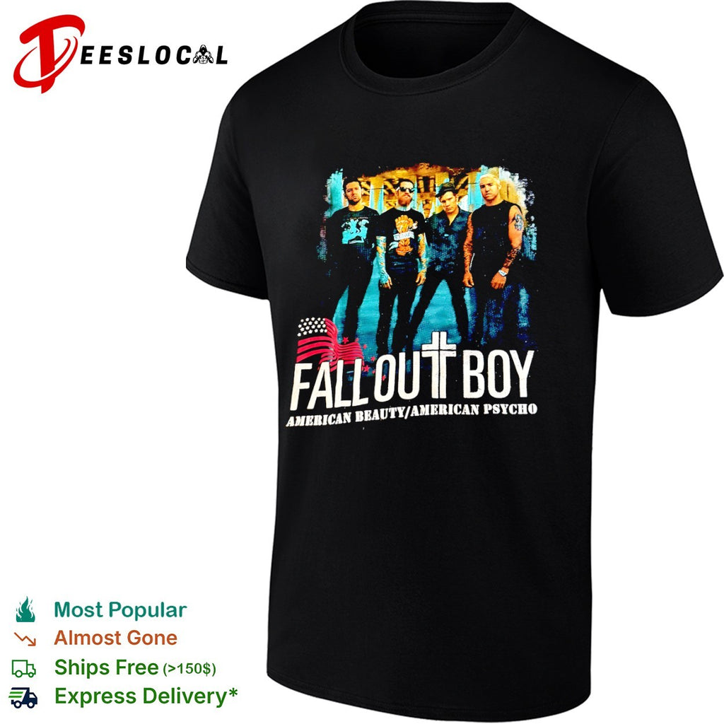 Fall Out Boy American Beauty American Psycho Band shirt