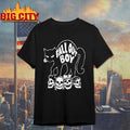 Fall Out Boy Black Cat Skull shirt
