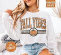 Fall Vibes Comfort Colors Long Sleeve T-Shirt, Cute Women's Autumn Tee style 02 Hoodie, Sweatshirt | RetroVerseTees.com