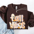 Fall Vibes, Patterns, Halloween, Pumpkin, Autumn Sweatshirt T-Shirts, Hoodie | RetroVerseTees.com
