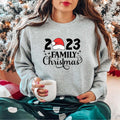 Family Christmas 2023 Sweatshirts, Matching Family X-mas Party Sweater, Parents Holiday Hoodie, Cousin Squad X-mas Gift...