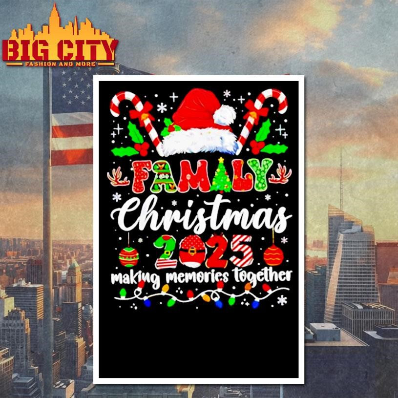 Family Christmas 2025 Matching Santa Tee Xmas Pajamas shirt