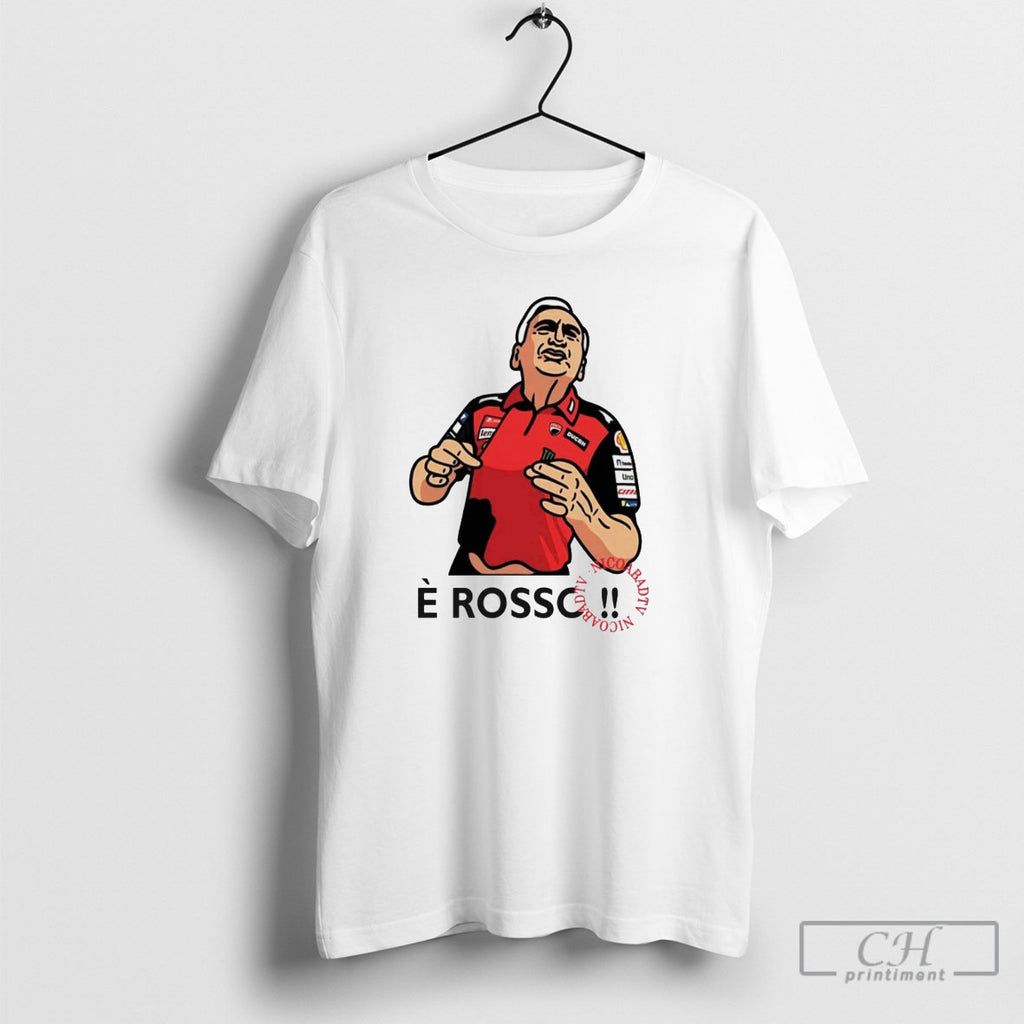 Fan Wearing E Rosso Tardozzi T Shirt