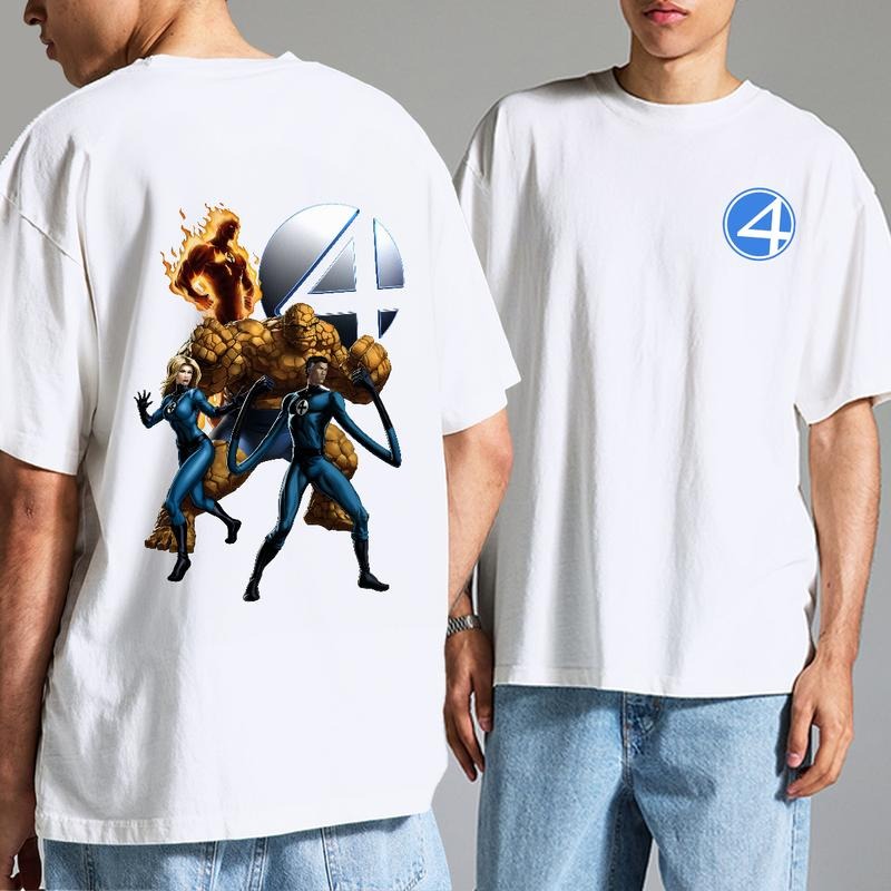 Fantastic Four Shirt, Superhero T-Shirt, Fantastic 4 Tee, Mar Studio Superhero Tee Hoodie, Sweatshirt | RetroVerseTees.com