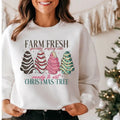 Farm Fresh Cakes Glitter Fleece Crewneck Sweatshirt T-Shirts, Hoodie | RetroVerseTees.com