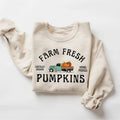 Farm Fresh Pumpkins Fall Women sweatshirt Thanksgiving sweater Fall Pumpkin T-Shirts, Hoodie | RetroVerseTees.com