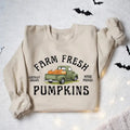 Farm Fresh Pumpkins Sweatshirt, Fall Pumpkin Shirt, Pumpkin Patch Sweater, Halloween Pumpkin Sweatshirt, Fall Graphic...