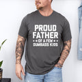 Father's Day | Proud Father Of A Few Dumbass Kids, Father's Day Gift Tee, Funny Dad T-Shirt DRG, Fathers Day T-Shirt DRG,...
