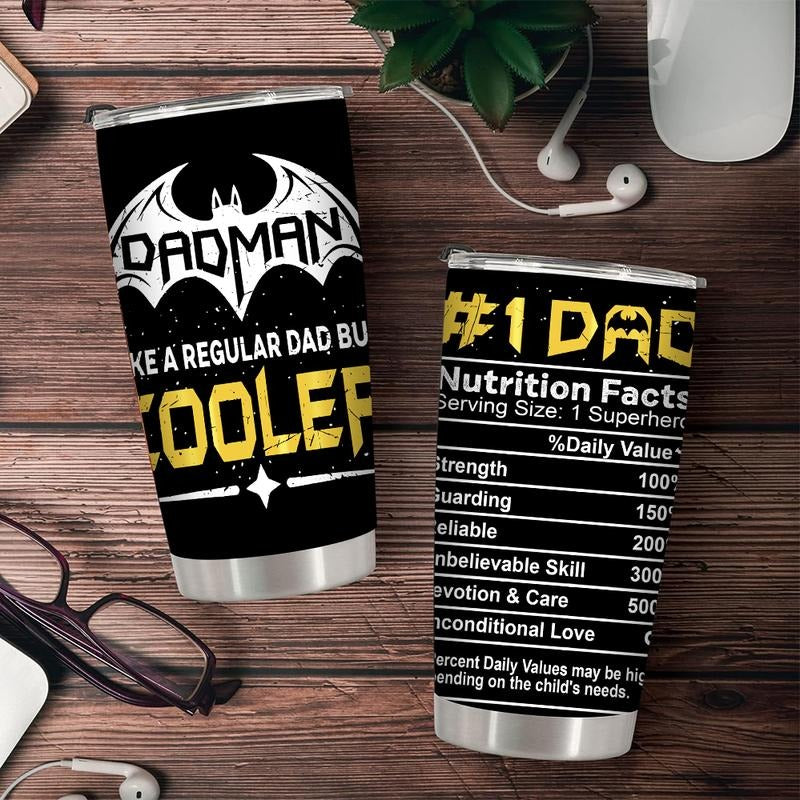 Father's Day Dadman Cooler Tumbler, Father Day Tumbler, Gifr For Dad T-Shirts, Hoodie, Sweatshirt | RetroVerseTees.com
