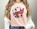 Father's Day Gifts Floral Moon Wolf T Shirt Hoodie Sweater Howling Wolf Floral Wolf Wolf Lover Gift Animal Lover Top...