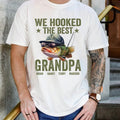 Father's Day Gifts We Hooked The Best Grandpa T Shirt Hoodie Sweater Funny Fishing Life Shirt, Fishing Grandpa Shirt,...