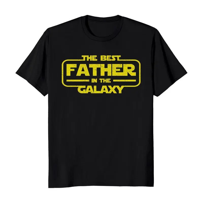 Father's Day The Best Father In The Galaxy Men's T-Shirt Hoodie, Sweatshirt | RetroVerseTees.com