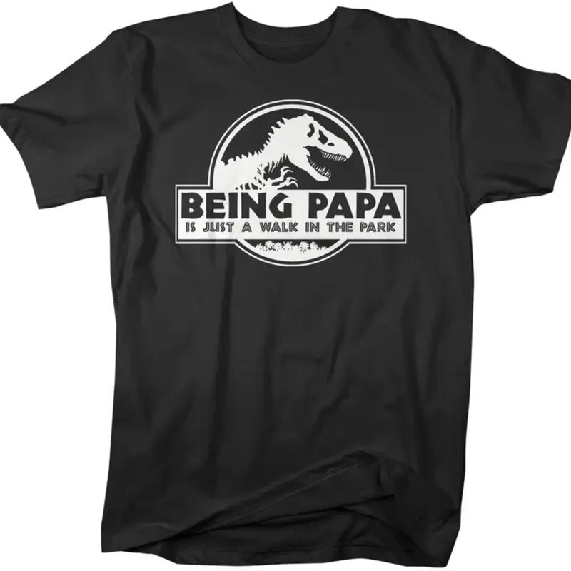 Fatherhood Like a Walk in the Park Shirt, Father's Day Gift T-Shirtstyle{n002}2 Hoodie, Sweatshirt | RetroVerseTees.com