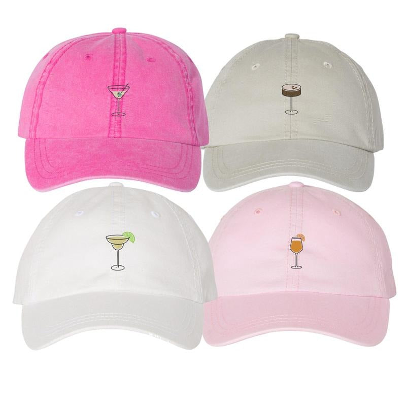 Favorite Cocktail Embroidered Hat - Espresso Martini Hat, Aperol Spritz Hat T-Shirts, Hoodie, Sweatshirt | RetroVerseTees.com