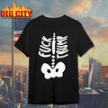 Fdt Fuck Trump Skeleton Bone For Halloween 2025 shirt