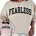 Fearless sweatshirt, gifts for her, cozy sweater T-Shirts, Hoodie | RetroVerseTees.com