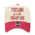 Feeling Kinda IDGAF-ISH Embroidered Trucker Hat, Funny Statement Cap, Premium Otto Cap, Adjustable Mesh Back,...