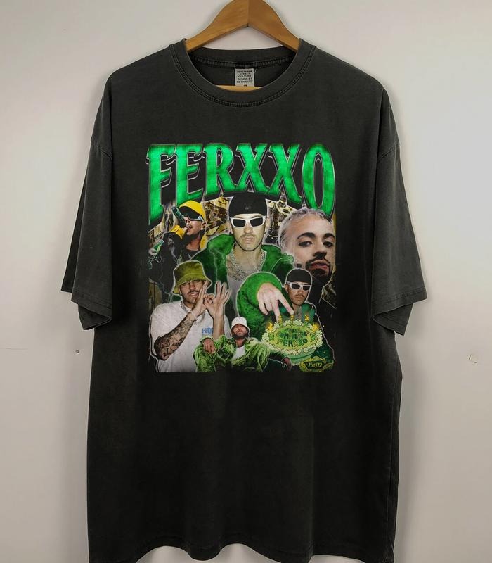 Feid Ferxxo Vintage 90s Shirt,Feid Ferxxo Tee, Tshirt Usa Tour 2024, Eeuu Tour Ferxxo, Feid Ferxxo Merch, Unisex T-Shirt,...