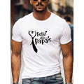 Feliz Breathing styles Papa" Men'WB shield White Athletic T-Shirt