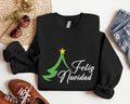 Feliz Navidad 2023 Sweatshirt, Spanish Merry Christmas Hoodie, Spanish Friend Xmas Party Gift Sweater, Unisex Winter...