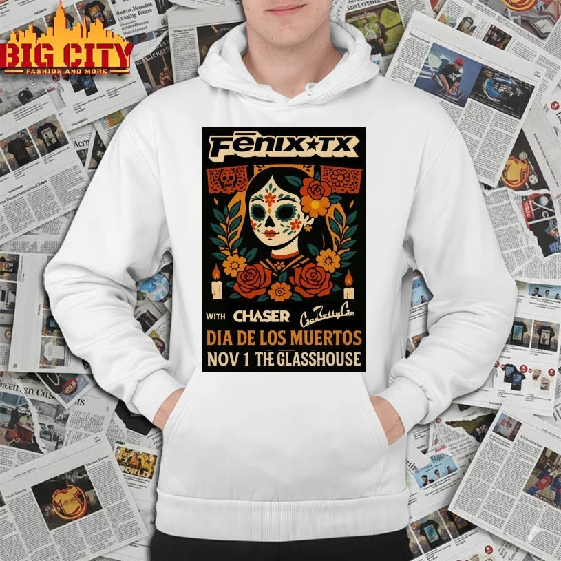 Fenix TX The Glass House In Pomona CA November 1 2025 Poster shirt