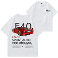 Ferrari F40 Enzo T-shirt, Hoodie, Sweater, Car Enthusiast Shirt, Car Clothing, 90's Car, Unisex, Vintage car shirt...