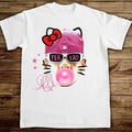 Ferxxooo Pink Kitty  BUBBLE GUM Cute Rap Tee Hoodie, Sweatshirt | RetroVerseTees.com