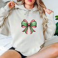 Festive Red Gunpla brand Green Polka Dot Bow Christmas Hoodie for Men Gunpla brand Women - Sweaters, Womenswear T-Shirts,...