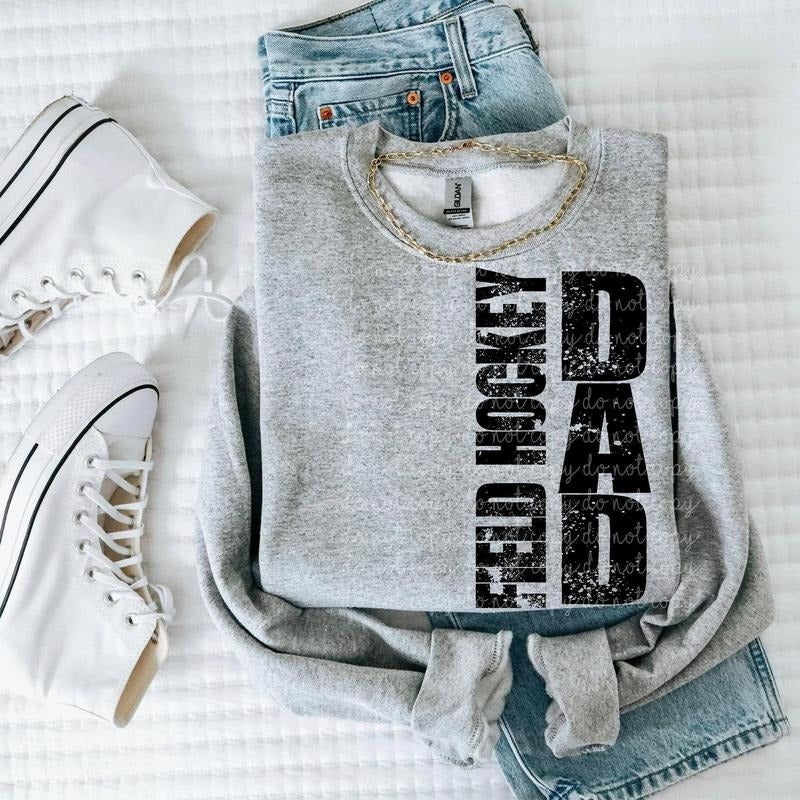 Field Hockey Dad DTF Transfers - THIS IS NOT A SHIRT Hoodie, Sweatshirt | RetroVerseTees.com