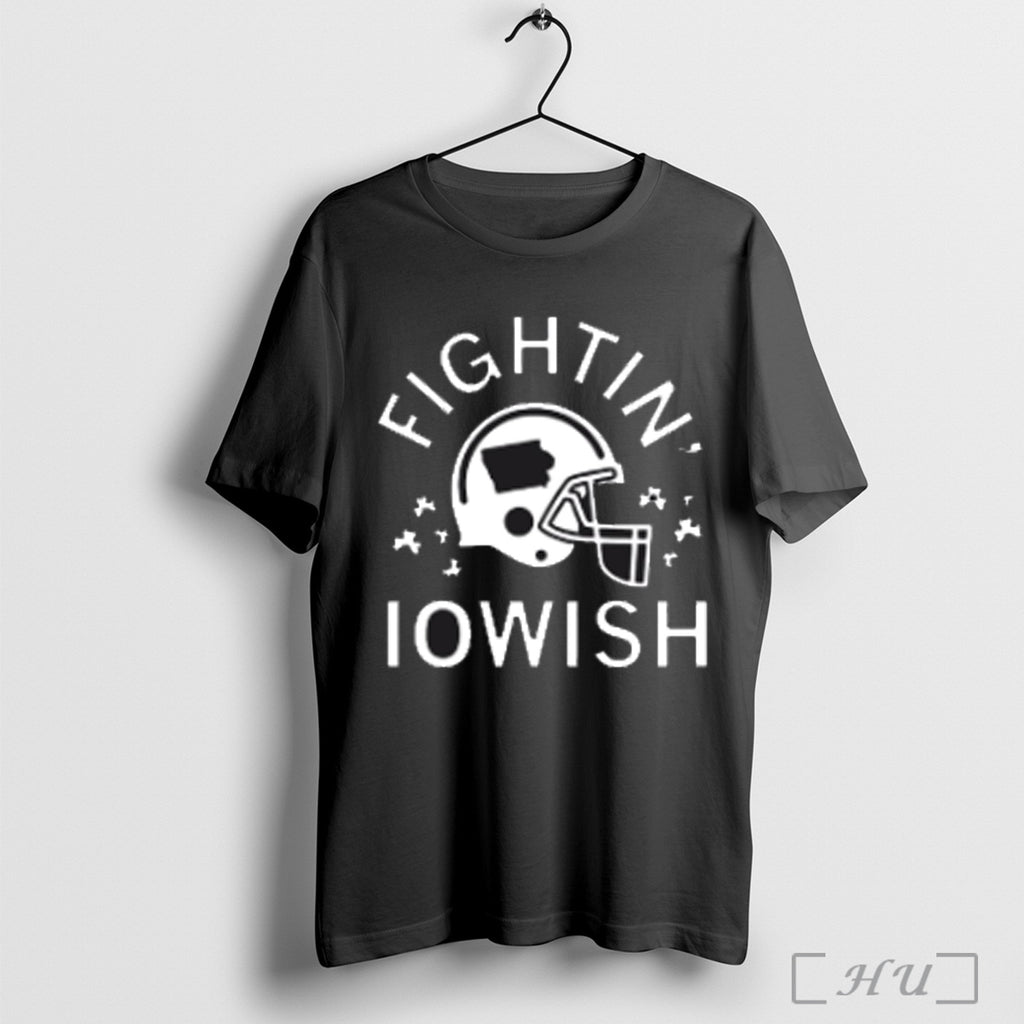 Fightin Iowish Helmet T Shirt
