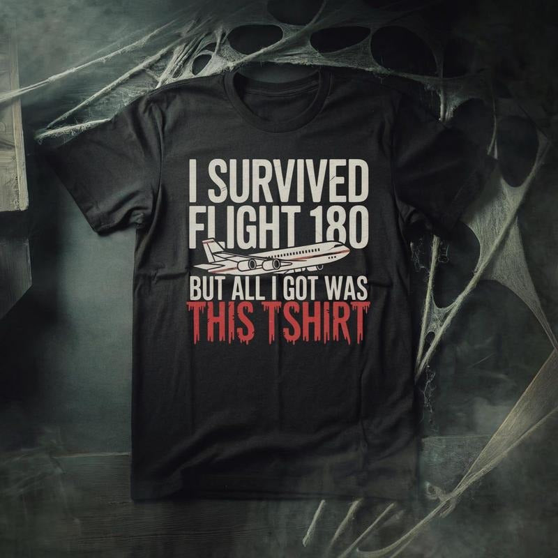 Final Destination Flight 180 Shirt - horror movie gift goth gifts movie fan