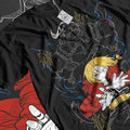 Fire Style Streetwear Japan Style Unisex 100% Cotton Black Shirt All Size anime lover Hoodie, Sweatshirt | RetroVerseTees.com