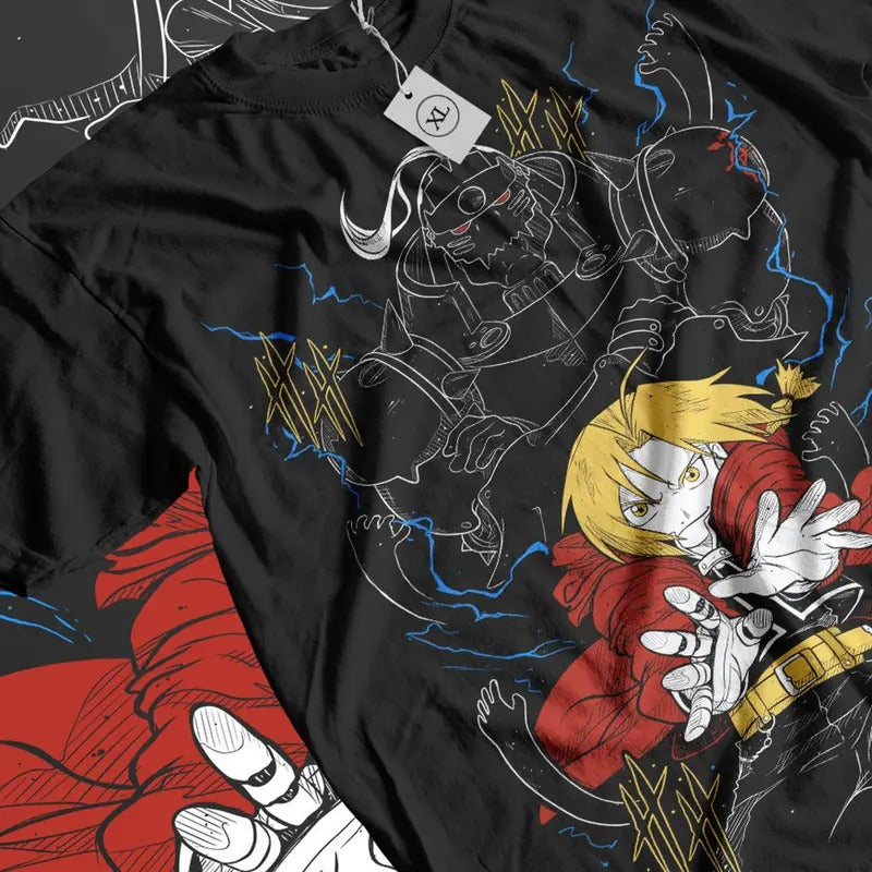 Fire Style Streetwear Japan Style Unisex 100% Cotton Black Shirt All Size anime lover Hoodie, Sweatshirt | RetroVerseTees.com