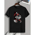 Firefighter's Graphic Tee - Men's Casual Comfy Summer T-Shirts with Fun Print Design