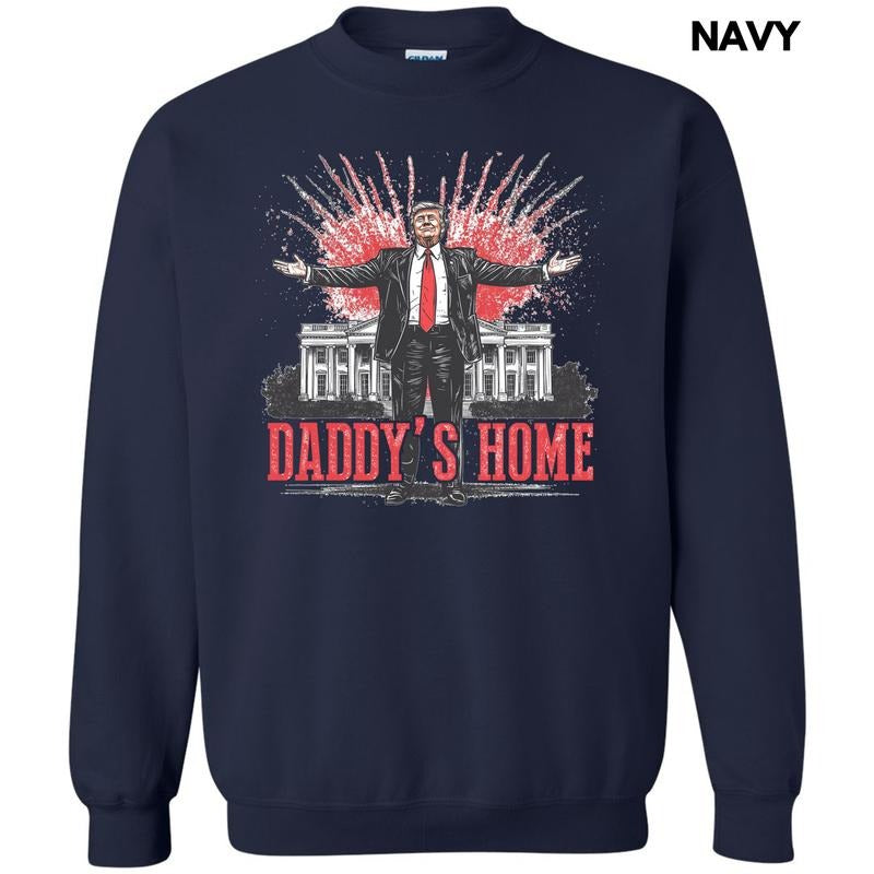 Firework Daddy's Home Sweatshirt 'NLB' T-Shirts, Hoodie | RetroVerseTees.com