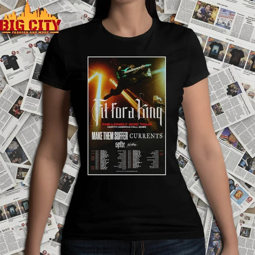 Fit For A King Borth America Fall 2025 Poster shirt